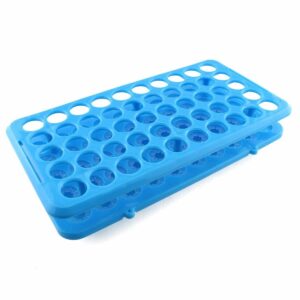 Test Tube Rack with Silicon Grips 18 mm 50 Tubes