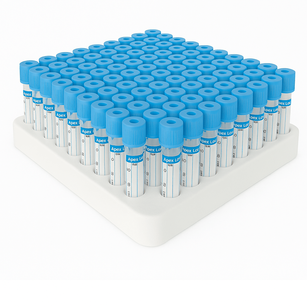 sodium citrate tubes - APEX LABS sodium citrate 3.2%