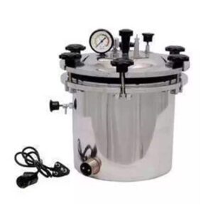 Autoclave Sterilizer Portable 21 Ltrs Stainless Steel 12 x 12 Inches
