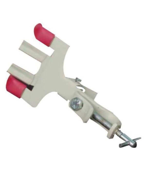 Single fisher type clamp for Burette