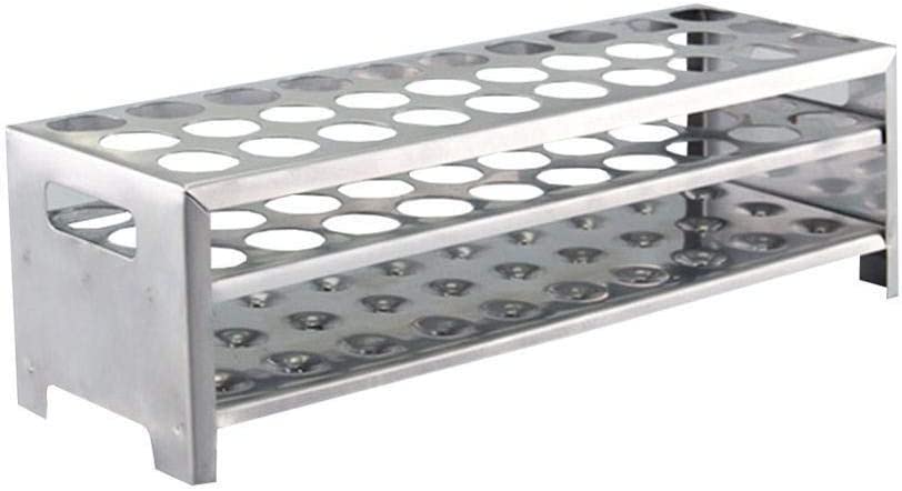 ALUMINIUM STAND - APEX LABS aluminium test tube stand 25 mm 24 hole