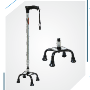 Quadripod Walking Stick