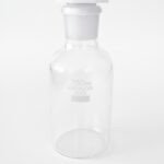 Premium 250ml Borosilicate Glass Reagent Bottle with Airtight Plastic Stopper