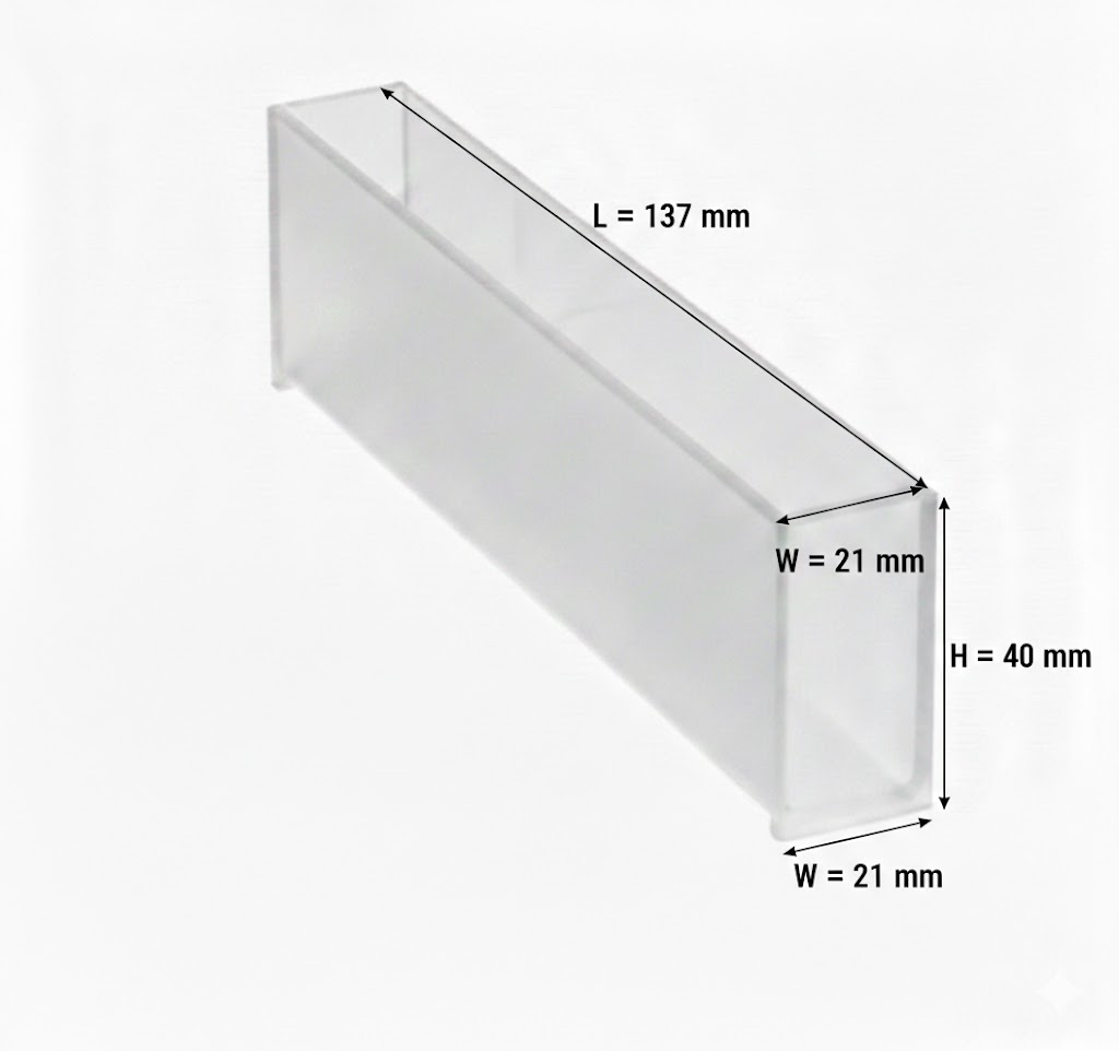 Tintometer cell4 - APEX LABS Tintometer Cell Compatible with LOVIBOND TINTOMETER