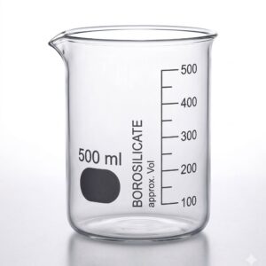 beaker borosillicate glass 500ml
