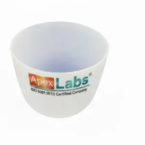 15ml High-Purity Fused Silica Quartz Crucible | 900°C Rated Lab Melting Pot without Lid