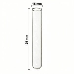 test tube 15ml , borosillicate glass