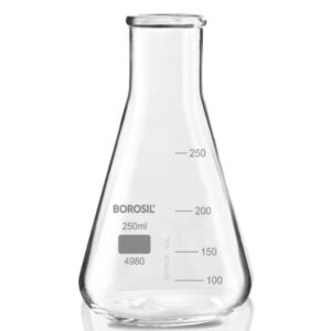 Borosil concial flask