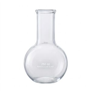 round bottom flask with flat base 250ml - APEX LABS round bottom flask