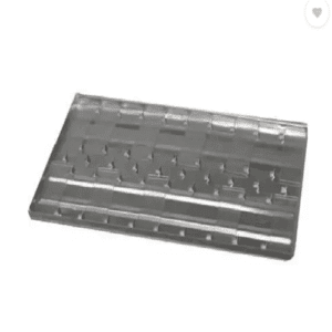 Premium Stainless Steel Microscope Slide Carrying Tray (20-Slide Capacity)