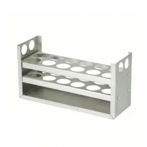 Anodized Aluminium Test Tube Stand 15x24 mm