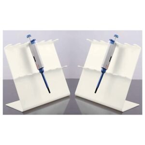 Z-Shaped Pipette Holder Stand - Durable Laboratory Organizer