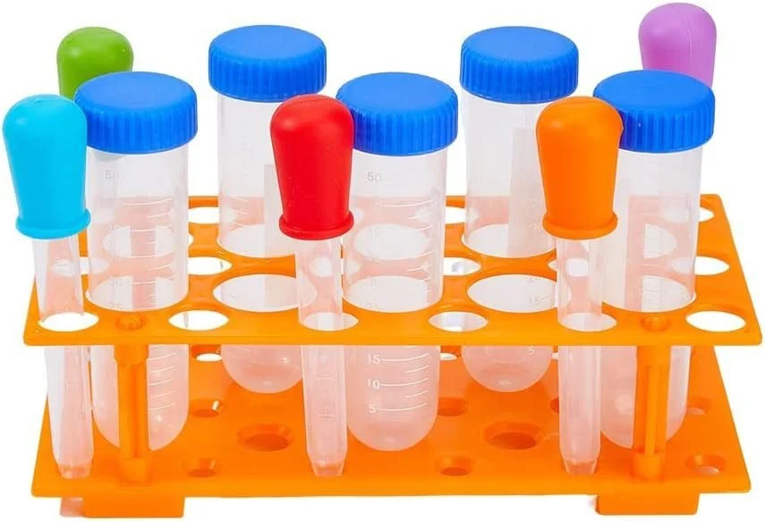 51DanbVH7L._AC_SL1001_.jpg Laboratory Centrifuge Tube Rack 10mL/15mL & 50mL Capacity, Orange, Detachable Design