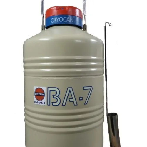 7.9 Liter Portable Liquid Nitrogen Container (Cryocan BA-7) 7.9 Liter Portable Liquid Nitrogen Container (Cryocan BA-7)