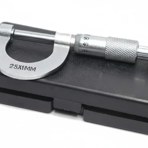 Screw Gauge Micrometer 0-25MM – Mild Steel