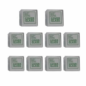 Laboratory Microscopic Cover Glass 18X18 Square