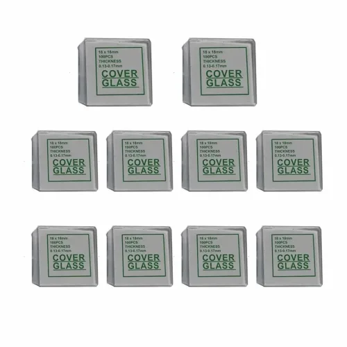 18x18mm Microscope Cover Glass