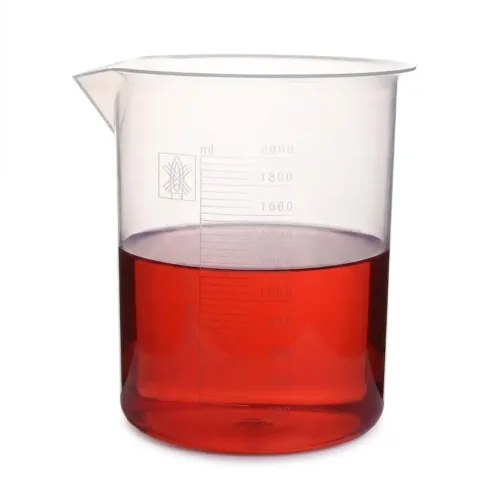 Euro Design Polypropylene Beaker2000 ML for laboratory