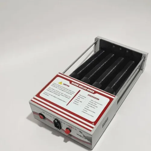 Heavy Duty Laboratory Tube Roller Mixer | 4 Roller Handheld Benchtop Sample Agitator Machine