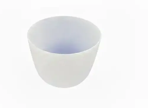 Silica Crucible, 25mL Melting Pot, 900C Labware, High Purity Silica, Fused Silica Crucible, Thermal Shock Resistant, Lab Ashing Tool, Fusion Crucible, Chemical Resistant Pot, 25ml Quartz Crucible