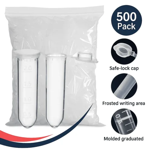 Microcentrifuge Tubes 2.0 ML