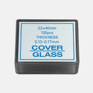 Laboratory Microscopic Cover Glass 22x40mm Rectangular, High-Clarity Glass (Pack of 500)