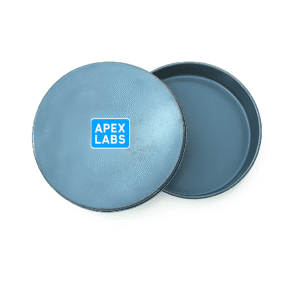Aluminium Petri Dish 7 Inch with Lid – 7 x 1 Inch Heavy-Duty Moisture Tin for Laboratory & Soil Testing