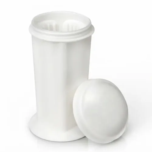 Polypropylene Coplin Jar for slide staining Coplin Jar PP White
