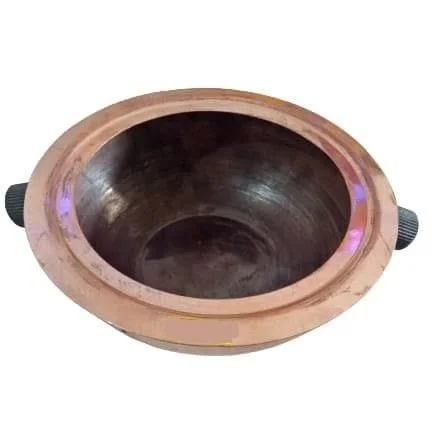 Copper-Water-Bath-r-2.jpg 150mm Copper Water Bath, Bakelite Handles