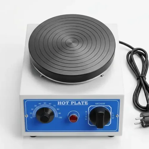 Hot Plate Round 8 inches , cast iron top