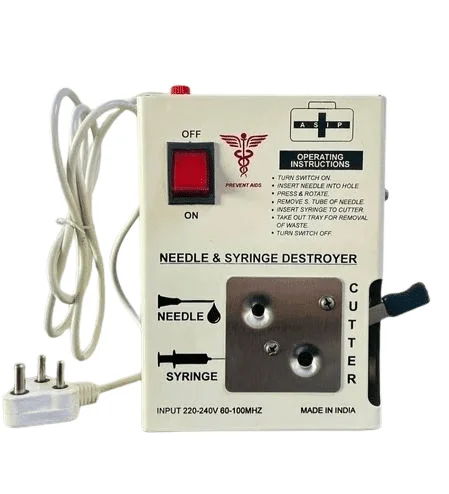 Dual-Action Electric Needle Burner & Syringe Destroyer