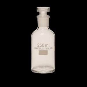 Narrow Mouth Reagent Bottle 250 mL with Plastic Stopcock
