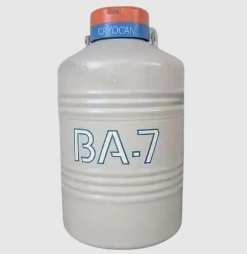 7.9 Liter Portable Liquid Nitrogen Container (Cryocan BA-7)