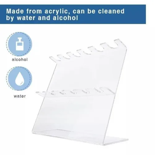 Laboratory Pipette Holder Stand Transparent