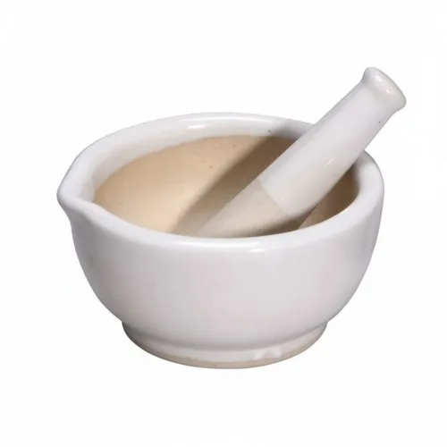 5-Inch Porcelain Ceramic Mortar and Pestle