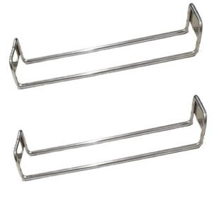 Square Bar Steel 35CM Slide Staining Rod