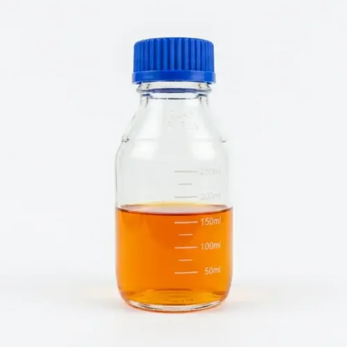 Glass Reagent Bottle 250mL - GL45 Screw Cap, Autoclavable Borosilicate