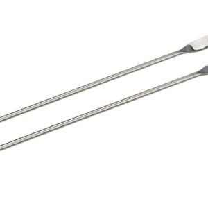 Dual-Ended Stainless Steel Semi-Micro Spatula – 6 Inch (Pack of 2)