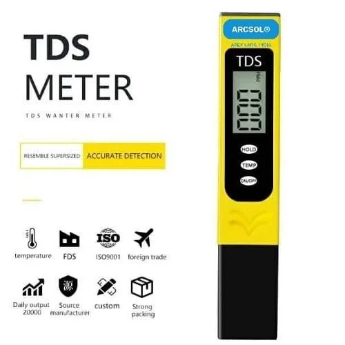 Pocket-Sized Digital TDS Meter – Portable Total Dissolved Solids Tester