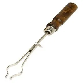 Laboratory Test Tube Holder | Wooden Handle Clamp