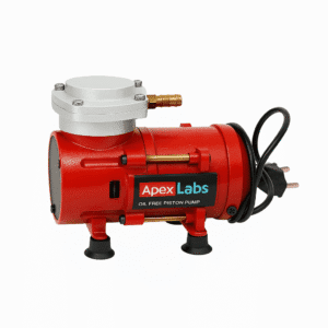 Apex Labs® Oil Free Vacuum Pump 15 L/M | Heavy-Duty Cast Iron Body