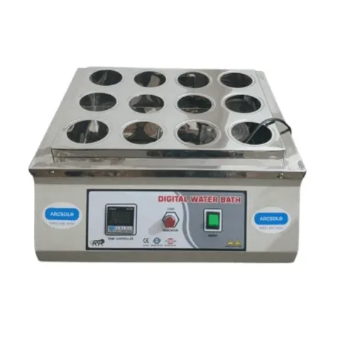 12 Hole Digital Water Bath - Concentric Ring Constant Temperature Bath
