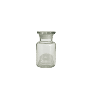 Wide Mouth Glass Reagent Bottle with Stopcock