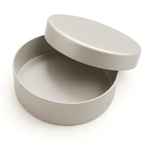 2-Inch Aluminium Petri Dishes (Pack of 10) - 50x15mm