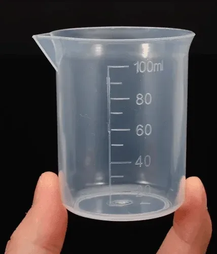 Euro Design 100ml Polypropylene Beaker | Lab Grade