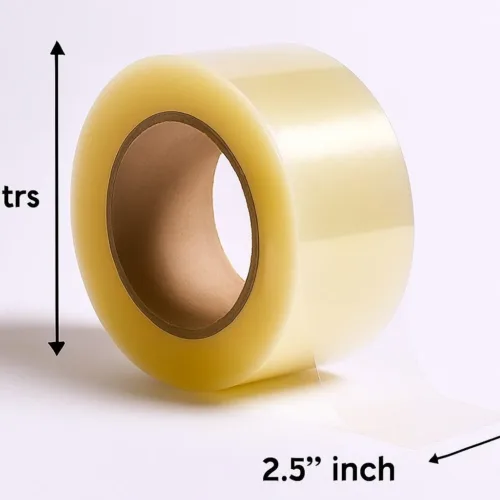 Transparent Cello Tape Roll – 250m x 2.5in Heavy-Duty Transparent Cello Tape Roll – 250m x 2.5in Heavy-Duty