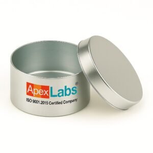 Aluminium Petri Dish 4 Inch with Lid (Moisture Tin) – 100 mm x 50 mm (4 x 2 Inches)