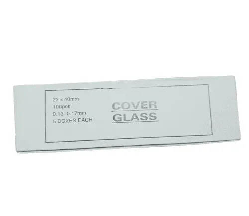 22x40mm Microscope Cover Glass | 500 Pcs Bulk Pack 22x40mm Microscope Cover Glass | 500 Pcs Bulk Pack
