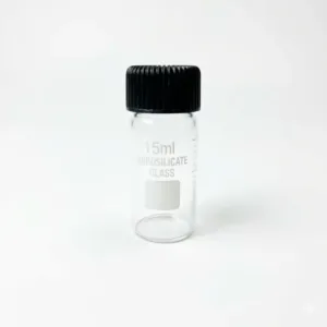 15ml Culture Tube | Flat Bottom with Screw Cap