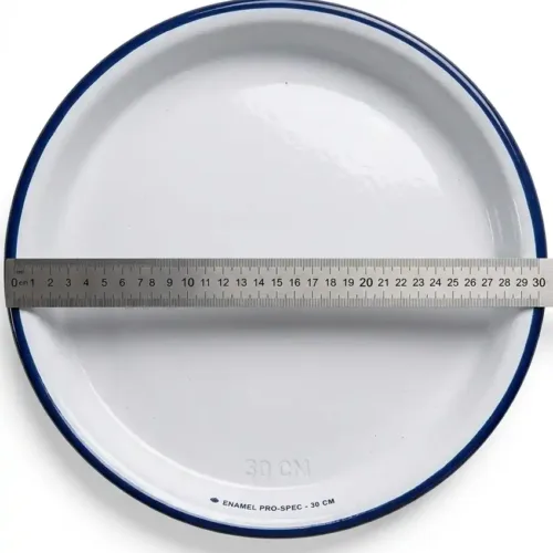 Enamel Plate 30 Cms